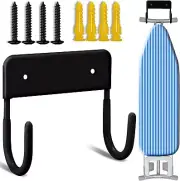 Ironing Board Wall Hanger Iron Board Wall Mount Holder for Laundry Room