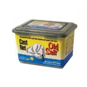 7PM Old Salt Mono Cast Net, 3/8" Mono Cast Net 7'