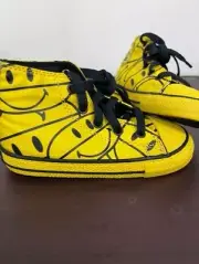NEW CONVERSE HI TOP KIDS YELLOW CTAS HI CYBER YELLOW- ALL STAR INFANT SIZE 9