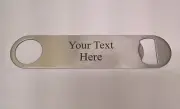 Personalized Heavy Duty Flat Bottle Opener