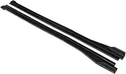 Compatible for A5 Two-Door Supercar 2012-2016 2017-2022 Car Accessories Side Skirt Extension Splitters Body Apron Lip Splitter Winglet(Matte Black)