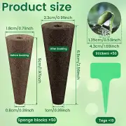 110Pcs Seed Pod Kit for Hydroponic Systems Easy to Use Seed Starter njTEn