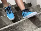 Custom Vans Old Skool With Travis Scott Jordan 4 Cactus Jack Colorway