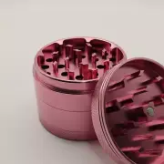 Tobacco Herb PINK Pre Roll Grinder 4 Layer Muller Grinder Metal