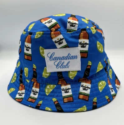Canadian Club Bucket Hat Blue Limited Edition Collectable Promotional BNNT