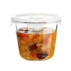 Glass Soup Storage Container, Glass Meal Prep Container H2X4 K2V7 A7U9 O8J4