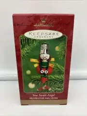 2001 SEW SWEET ANGEL Hallmark Keepsake Ornament - Free Shipping!