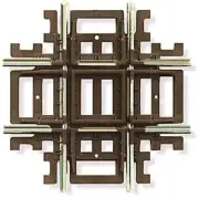 Atlas HO Scale Code 83 90 Degree Crossing Model Train Track
