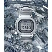 在飛比找momo購物網優惠-【CASIO 卡西歐】G-SHOCK 全金屬太陽能電波手錶-