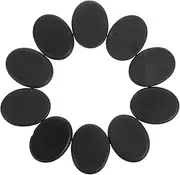 10pcs Portable Volcanic Hot Stones for Massage Natural Spa Energy Stones Compact and Lightweight for Relief and Relaxation for Home Use