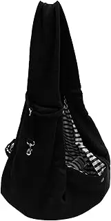 Dog Carrier Sling, Soft Polyester Dog Sling, with Adjustable Shoulder Strap, Reversible Pet Carrying Bag, for Carrier Dogs Cats, Hands Free Pet Bag, for Traveling Outdoor Activity
