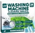 Washing Machine Cleaner Tablets For Top & Front Load Washers Deep Cleans