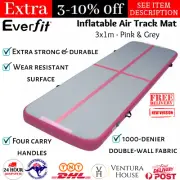 Everfit 3M Gym Air Track Inflatable Airtrack Tumbling Floor Mat Home Gymnastics