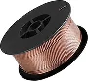 COSMEVIVI 1roll Carbon Steel Welding Wire Gasless Solid Welding Wire for Outdoor Use Non-Gas for Hobbyists and Professionals