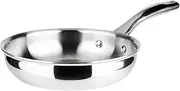 Duxtop Whole-Clad Tri-Ply Stainless Steel Stir-Fry Pan Kitchen Induction Cookware 8 Inches