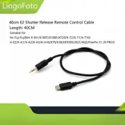 40cm E2 RC Shutter Release Cable for Fuji Fujifilm X-M1/X100T/X100F/XT20/X-T2