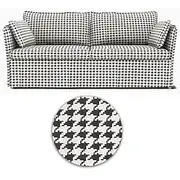 100% Cotton Sofa Cover Suitable For BACKSÄLEN Sofa Floral Quilted Slipcovers