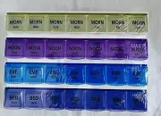 Apex 7 Day Four Times A Day MediPlanner Pill Organizer - New In Package