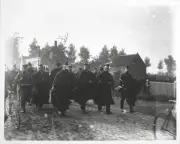 Belgian Troops Surrendering To Dutch Army Units 1914 OLD PHOTO