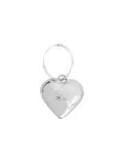 [Raf Simons] Raf Simons-Small Heart Single Earrings With R-Donna UNI