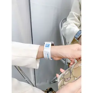 【臺灣：熱賣】適用華為WATCH FIT2錶帶皮質華為watch fit腕帶男女迴環魔術貼ins