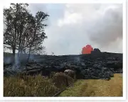 2018 Kilauea Volcano Fissure 6 Lava Fountain Silver Halide Photo