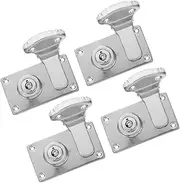 OSALADI Suitcase Lock Hasp Catch Latch Jewelry Box Lock Hasp Metal Latches Hardware for Travel