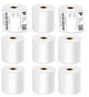 2880 Thermal shipping labels, 9 rolls of 320 labels, for Zebra & Rollo