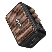 LEKATO Wireless Bluetooth 5W Guitar Amplifier Amp Speakers Clean & Overdrive