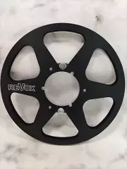 One Pair Black 10.5'' Aluminium tape reel for Revox Reel To Reel tape recorder