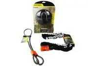 Kryptonite Stronghold 410 4ft Looped Cable Series 4 1016 5.25ft Integrated Chain