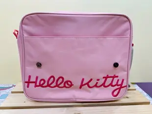 【震撼精品百貨】Hello Kitty 凱蒂貓 KITTY兩用斜背包/後背包-桃#17231 震撼日式精品百貨