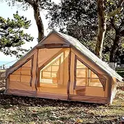 Outdoor Inflatable Camping Tent, Large Inflatable Tent for Family Dinner, Outdoor Camping Tents, Inflatable Tent House with Pump, for Camping Large Family House Travel