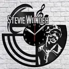 Stevie Wonder Vinyl Record Wall Clock Fan Art Home Decor 12" 30cm 1334