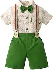 [Tiepant] Baby Boy Gentleman Outfit Suit Tuxedo Clothes Set 1-6T