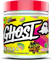 GHOST BCAA Powder Amino Acids Supplement, Sour Patch Kids Watermelon - 30 Servin