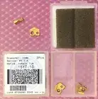 2pc ALLIED AMEC 15YT - 10 Carbide Spade Drill Insert; Cobalt; 10mmMachinist