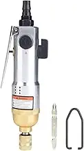 Pneumatic Air Screwdriver, 1/4 Straight Hand Industrial 9000rpm Reversible Screw Driver with Adjustable Speed, High Precision, and Comfortable Handle Design for Machine