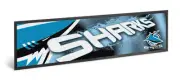 Cronulla-Sutherland Sharks Logo Bar Runner