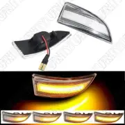2x For Renault Megane Fluence Dynamic Blinker Indicator Mirror Turn Light Signal