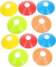 25pcs Agility Training Cones for Soccer and Basketball Durable Plastic Field Markers Bright Colors for Drills and Sports Practice Multi Sport Equipment for Adults