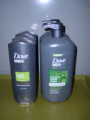 5 New Dove Men + Care 24 HR Nourishing Body & Face Wash Refreshing Extra Fresh