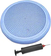 Frediuo Balance Mat Yoga Mat Wobble Cushion Wiggle Seat Balance Disc Flat Pad Stability for Gymnastics, Gym, Fitness, Yoga, Kids