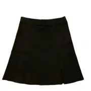 She and Sky Black Knit Skirt Womens Small Classic Pull On NEW