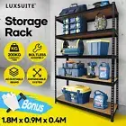 Luxsuite Garage Shelving Warehouse Racking Pallet Storage Book Display Shelves