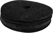 KONTONTY Garden Accessory 20pcs Round Design Control Cloth Barrier Fabric Tree Mulch Rings Mulch Plant and Tree Guard Protector