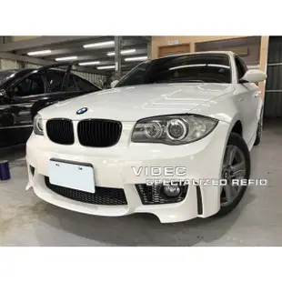 DIY 商城 BMW E87 E88 E81 E82 1M M-POWER 前保桿 材質PP 空力套件