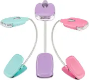Book Reading Light for Kids 3Pack, Battery(12Pcs Included) Operated Small Readin