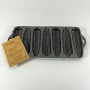 New Old Mountain Pre Seasoned 7 Impression Cornbread Pan, 12 Inch x 5 1/2 Inch