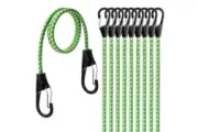 10Pcs Bungee Cords With Hook 40" Outdoor Elastic Bungee Straps Luggage